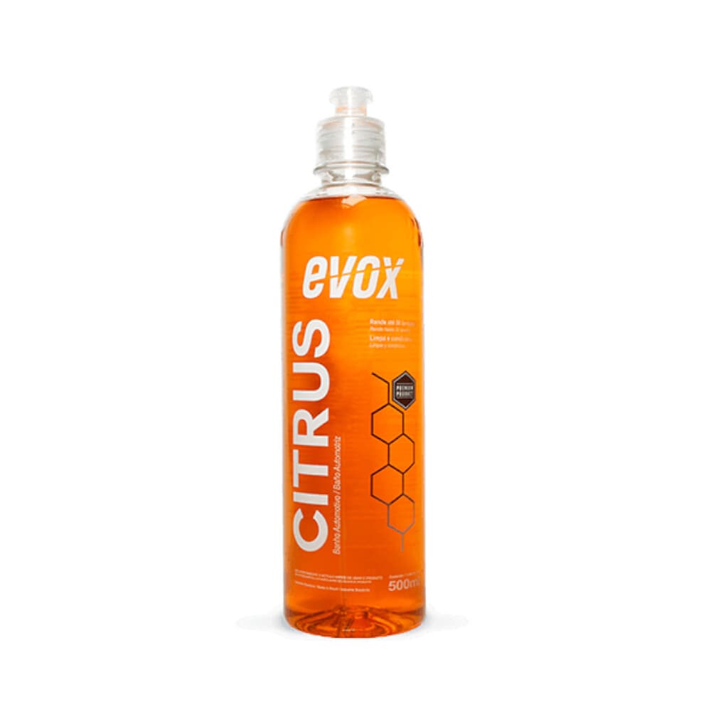 CITRUS SHAMPOO NEUTRO BANHO AUTOMOTIVO 500ML EVOX