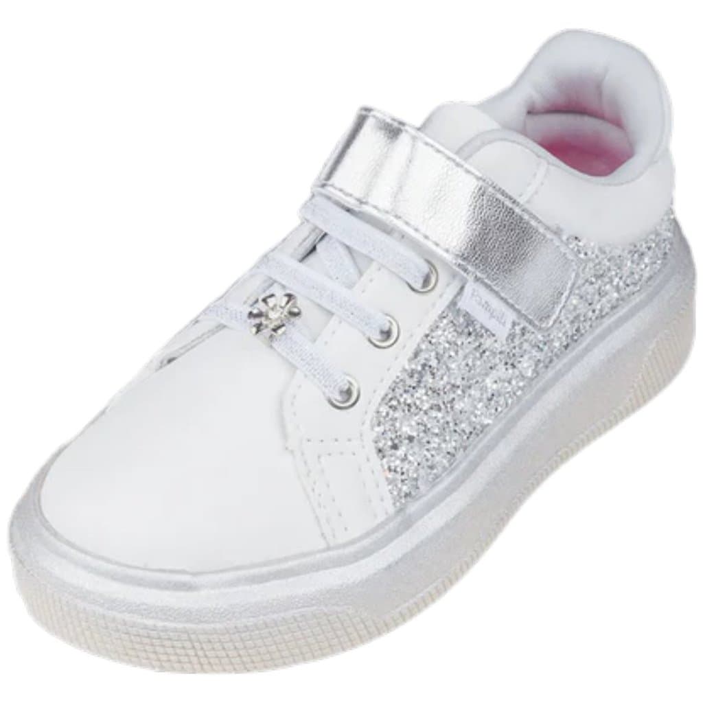Tenis Infantil Menina Glitter Conforto Estiloso Pampili