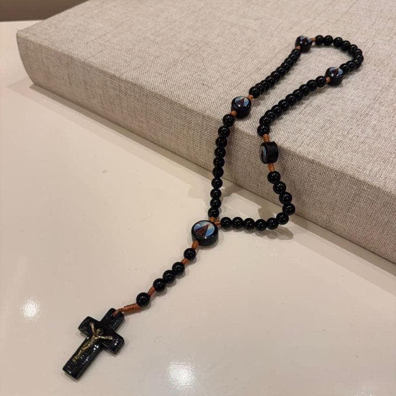 Terço Madeira Nossa Senhora Aparecida Terço Religioso Lembrança