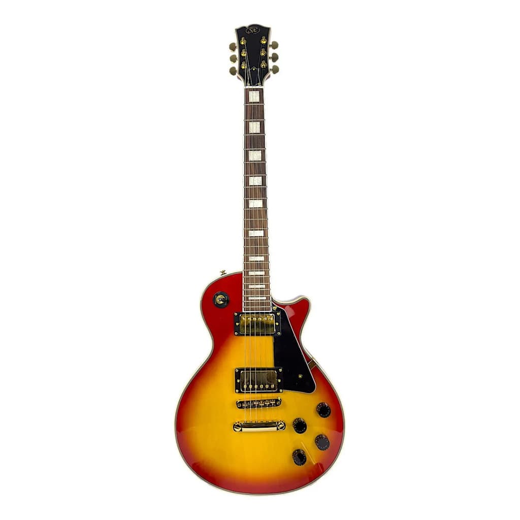 GUITARRA SX SERIE LES PAUL ELETRICA EH3 CHERRY SUNBURST