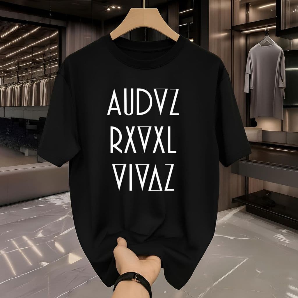 Camiseta 100% Algodão Rap Nacional Streetwear Ret Audaz Revez Vivaz