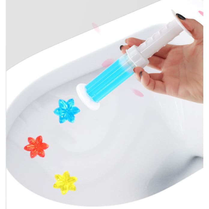 Gel De Limpeza Floral Para Banheiro Sanitária Fragrância