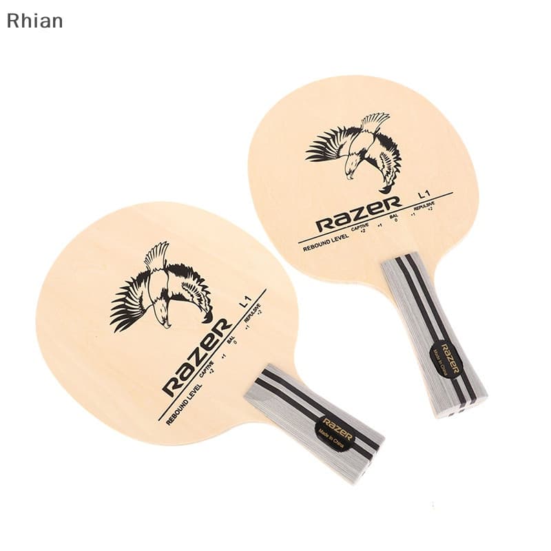[Rhian] 1Pc Para L1 Raquete De Lâmina De Tênis De Mesa (5 Ply Wood) Ping Pong Pá De Morcego Competição De Treinamento Pl