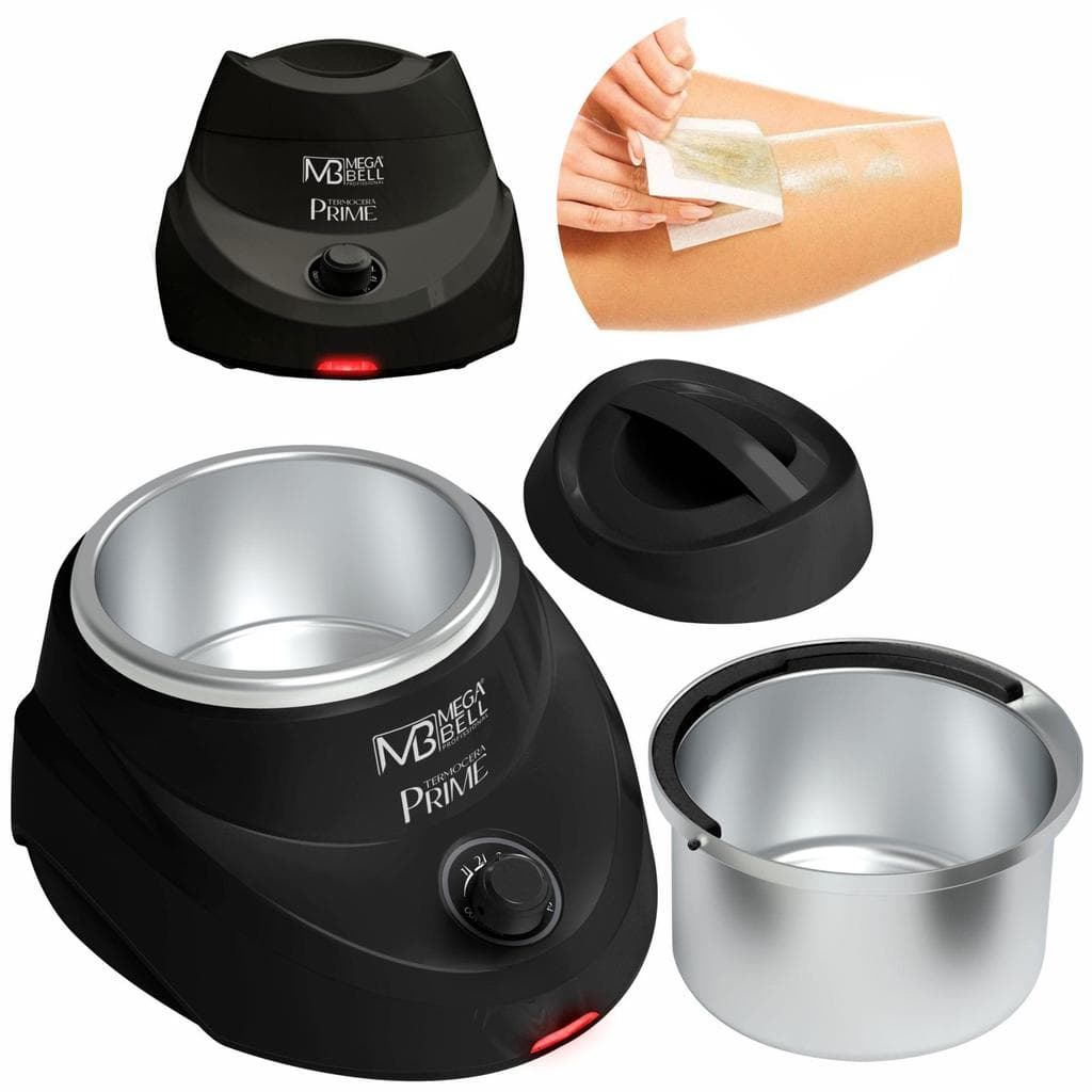 Termocera Aquecedor Cera Quente Panela Mega Bell +Refil 500G