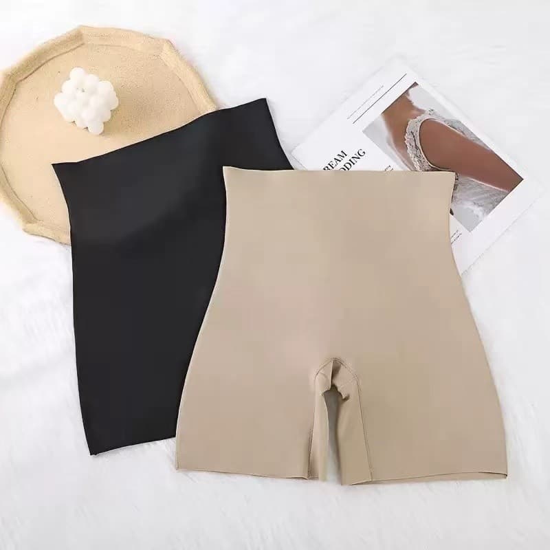 Short Modelador Feminino Sem Costura de Cintura Alta – Conforto, Elasticidade e Efeito Modelador