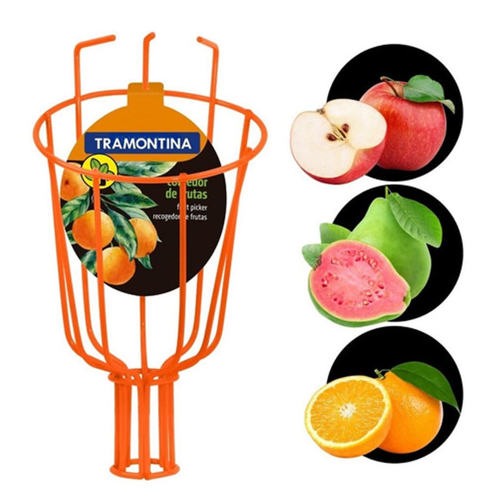 COLHEDOR DE FRUTAS METÁLICO 12CM SEM CABO TRAMONTINA