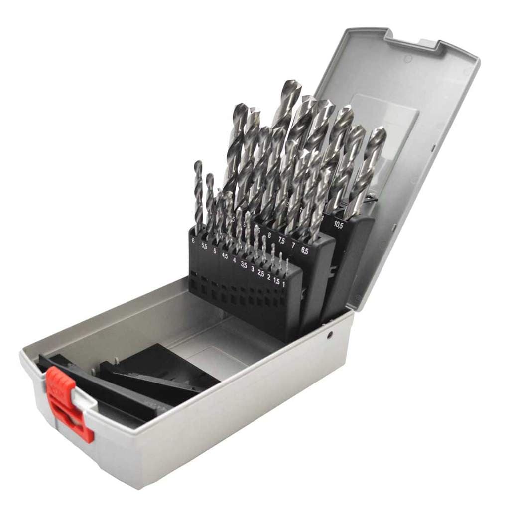 Jogo de Broca para Metal HSS-G 1,0mm a 13,0mm 25 Peças Bosch