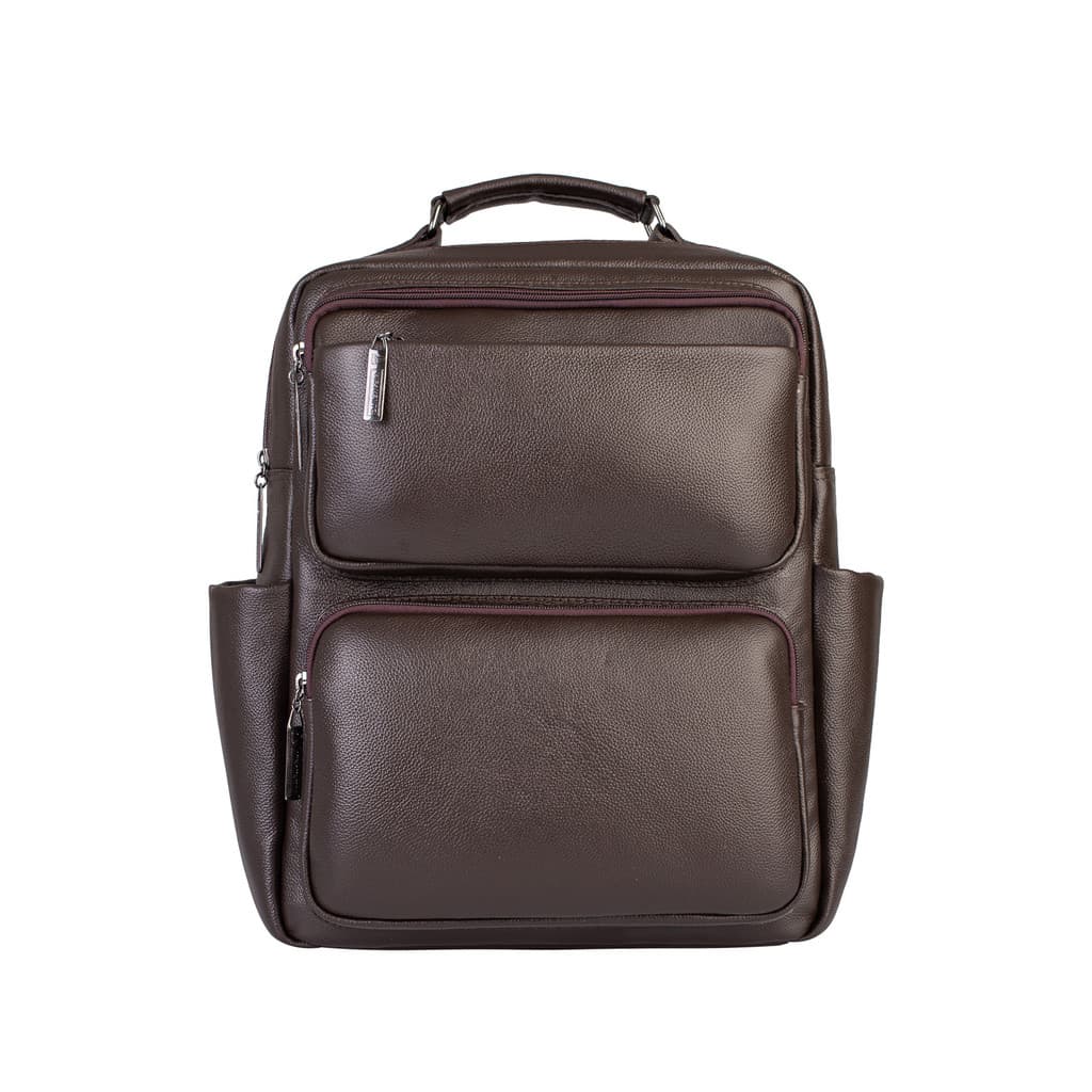 Mochila masculina de couro Lucca