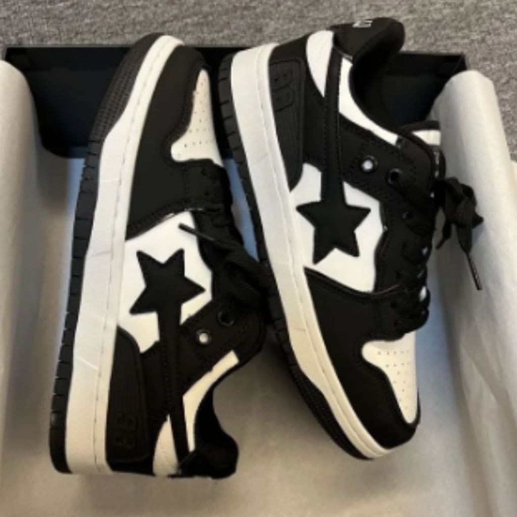 Sapatos Casuais Femininos Star Running Sport Skate Flats Sneakers Black Friday