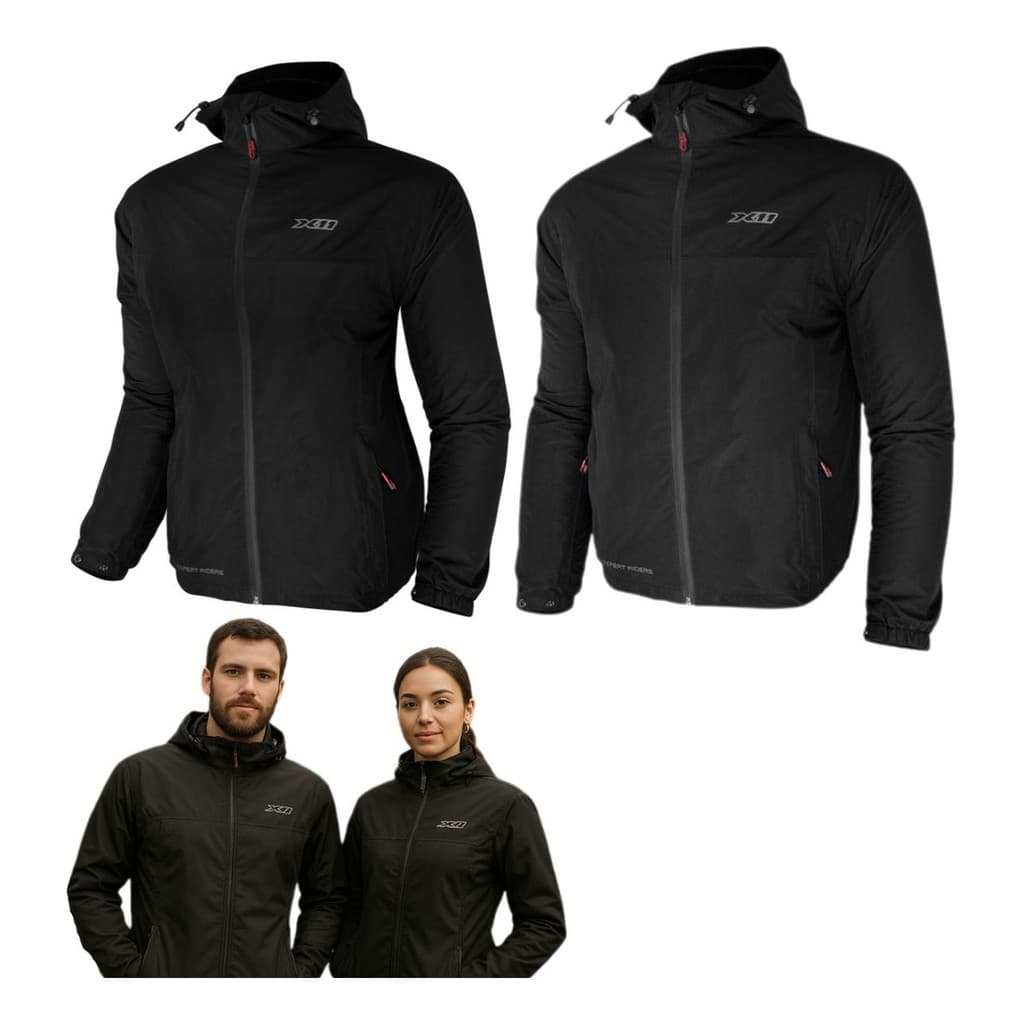 Jaqueta X11 Rain Casual Motociclista Impermeavel Masculina ou Femiina Bike Moto Urbana Dia a Dia