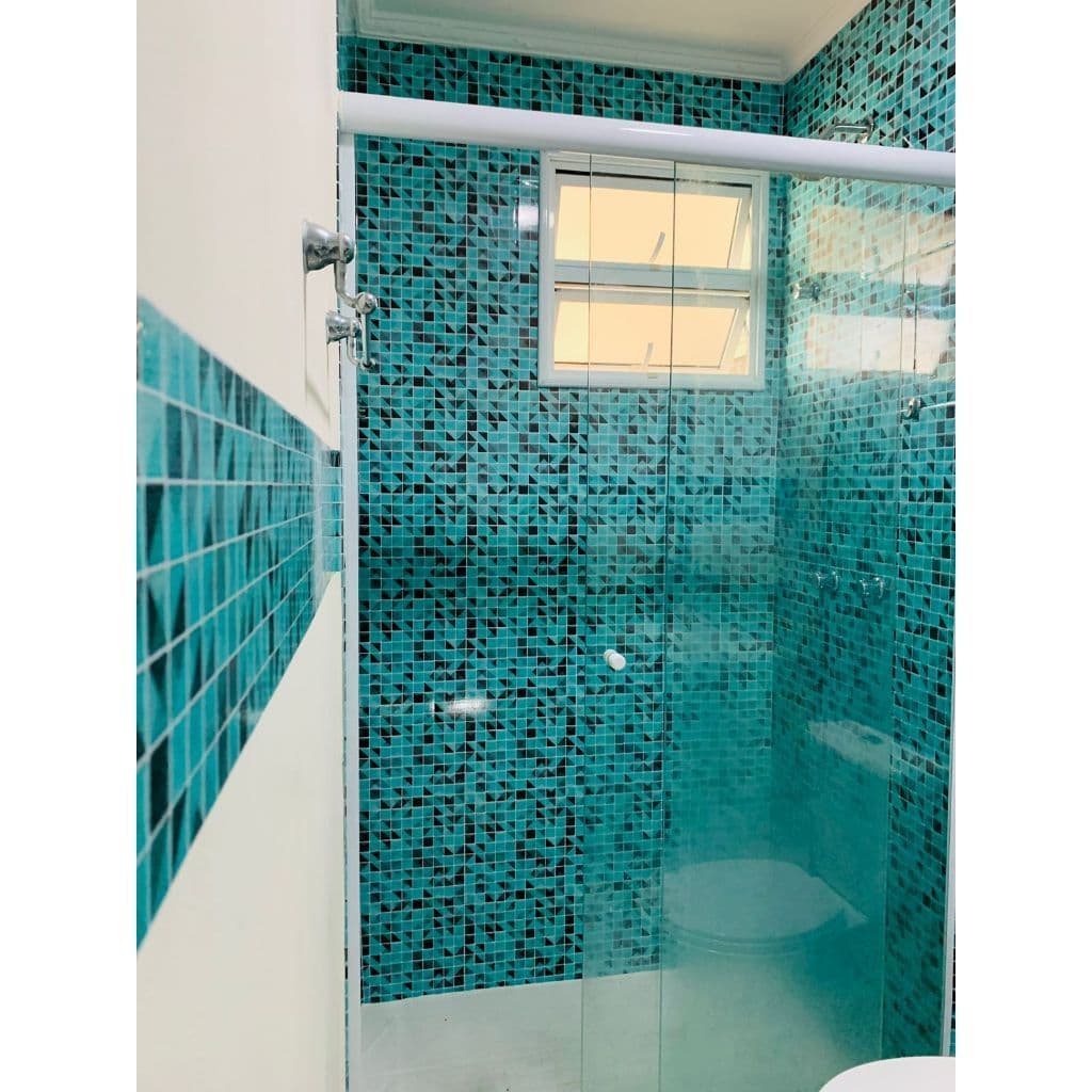 Papel de Parede Painel Autoadesivo Pastilha Lavável Fosco 1,00 x 0,50m PASTILHA ÀGUA