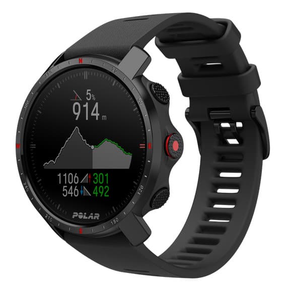 Relógio Multiesportivo Polar Grit X Pro Black