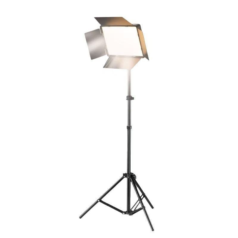 LED Video Light para Photo Studio, Full Screen Fill Lamp Lighting Panel, Fotografia Iluminação 110V-220V +Tripé 2m