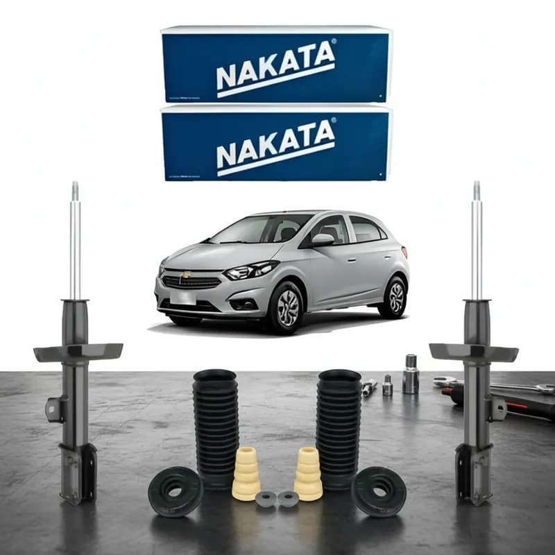 Kit Amortecedor Dianteiro Completo Onix Prisma Sonic Spin Cobalt 2012 2013 2014 2015