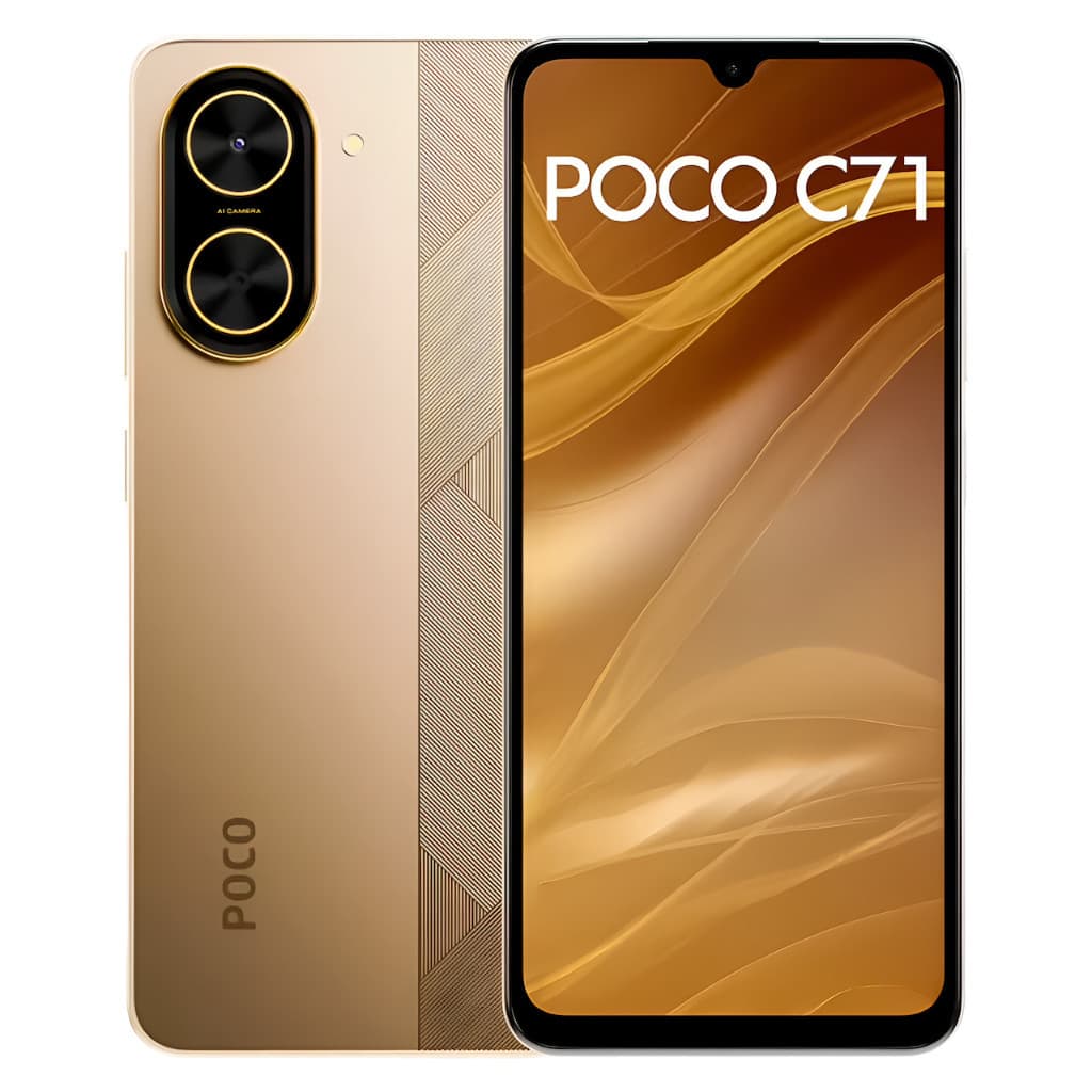 Smartphone Poco C71 4G Tela 120Hz 5200mAh