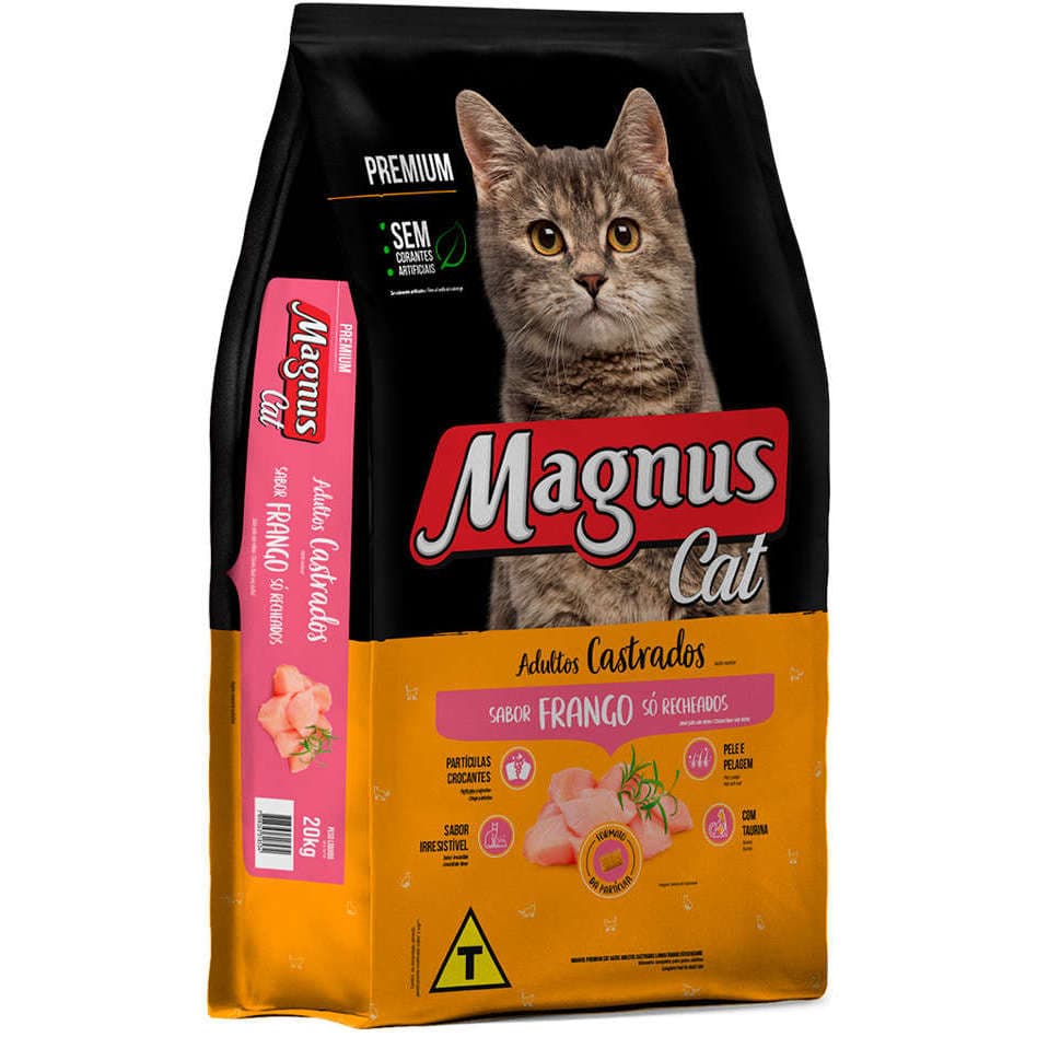 Magnus Cat castrados Frango Só Pastelzinho / Nuggets Recheados - A GRANEL - ENTREGA IMEDIATA