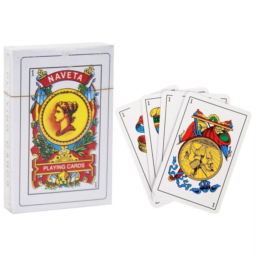 Baralhos Trucos Espanhol Folhas de Papel Naveta Clássico Jogo De Cartas Canastra Buraco Poquer Pife