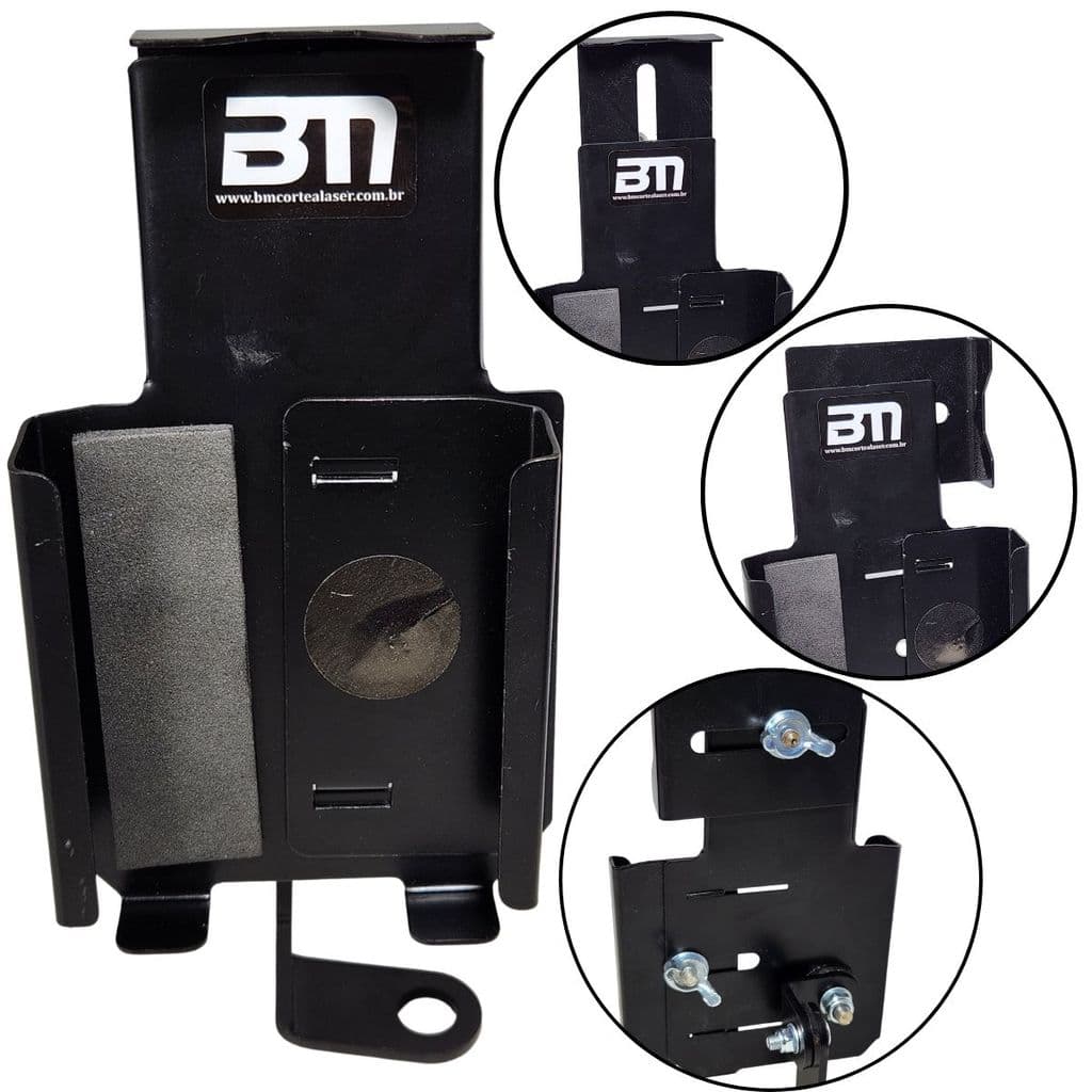 Suporte Celular Moto Universal Retrovisor Anti Furto