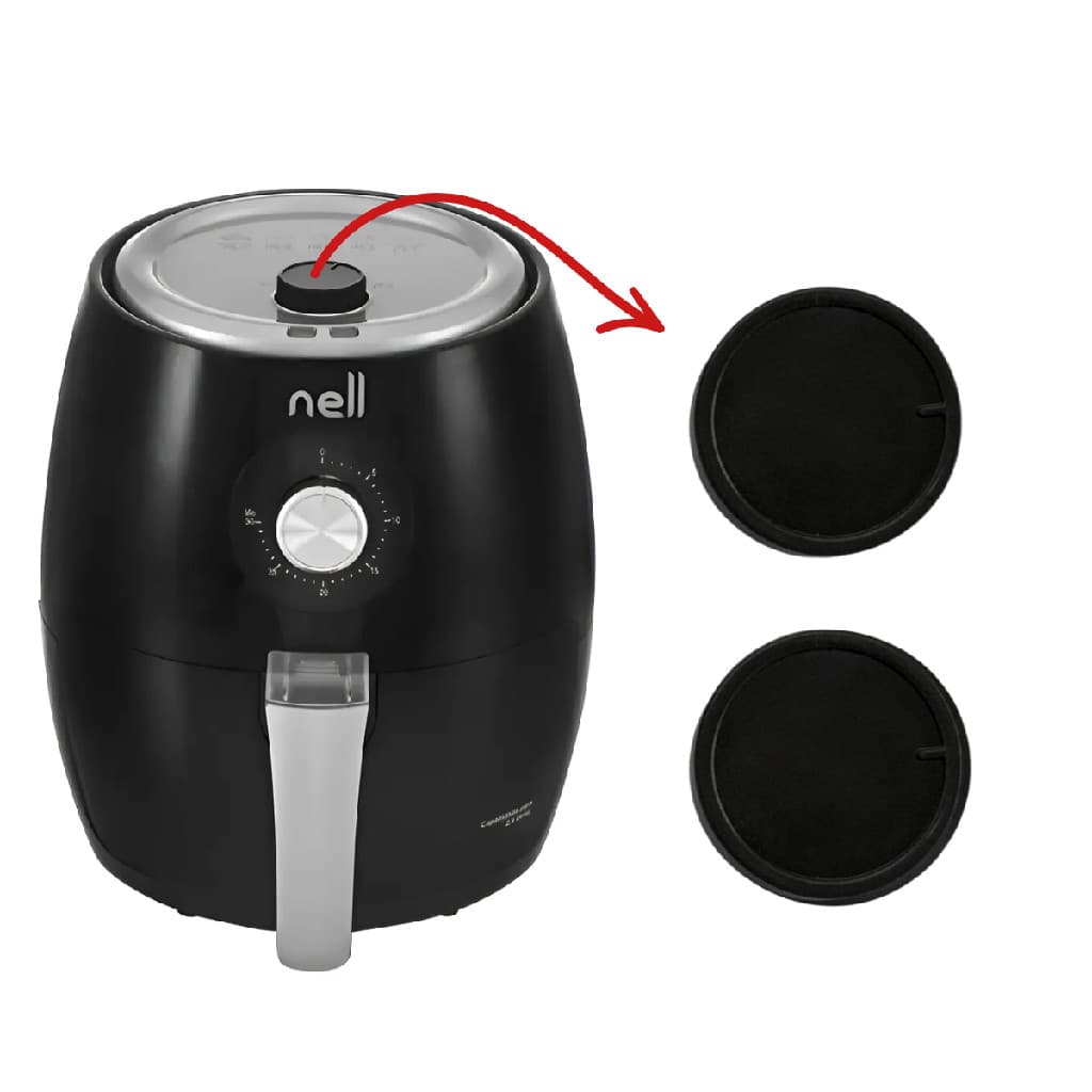 Botão Compátivel Serve Para Air Fryer Meia Lua Compatível NELL MAF250 Timer Temperatura