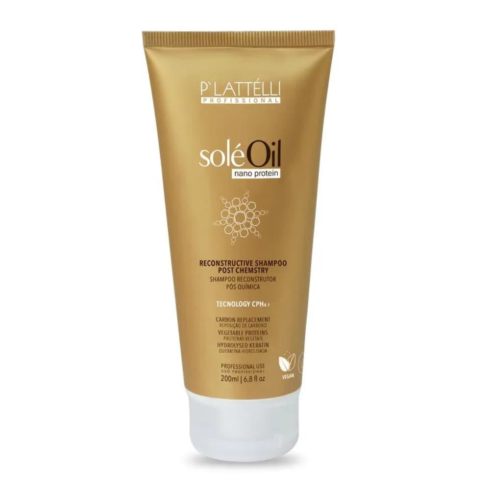 Shampoo Reconstrutor SoléOil Plattelli