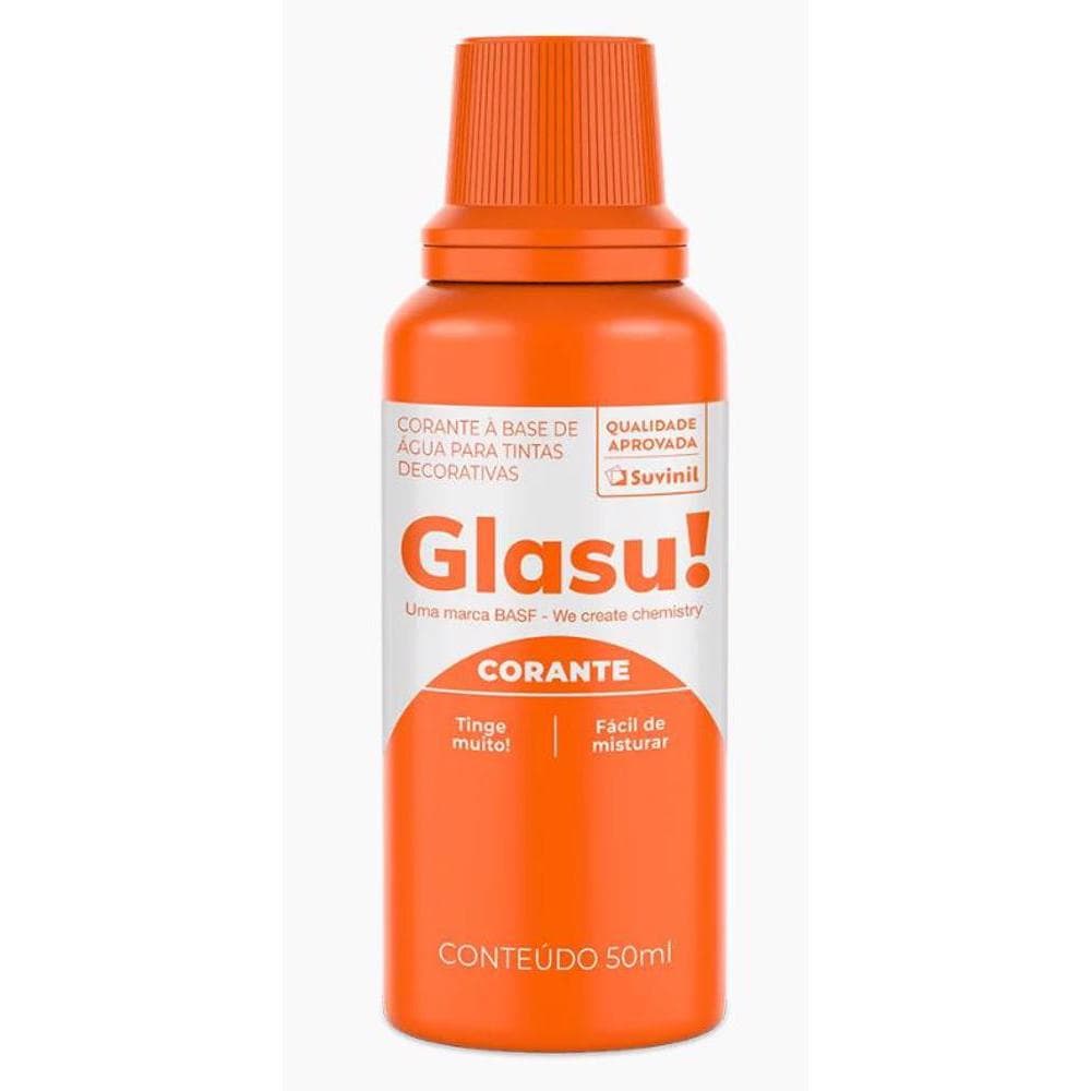 Corante Laranja 50ml Glasu