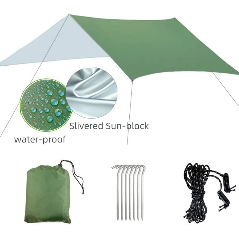 Camuflagem à prova dwaterproof água ao ar livre Oversized dossel pára-sol praia barraca de acampamento à prova dwaterpro