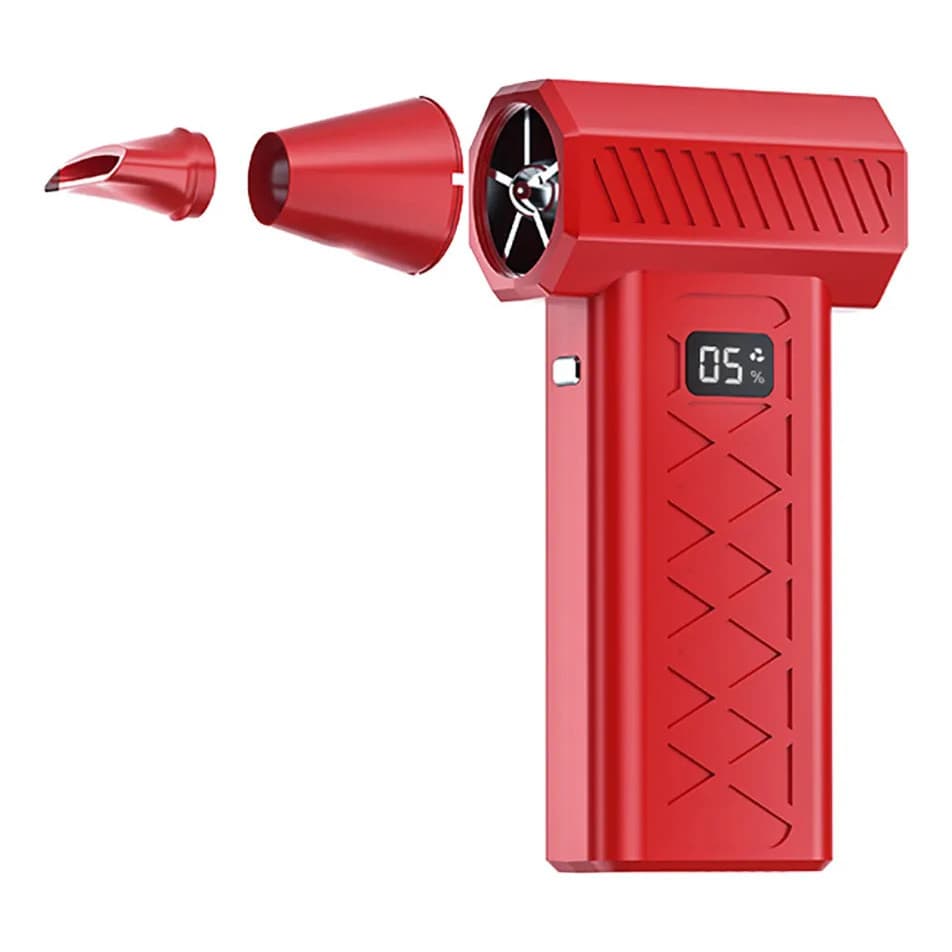 Soprador Portatil  Secador Turbo Jet Fan Poderosa Velocidade