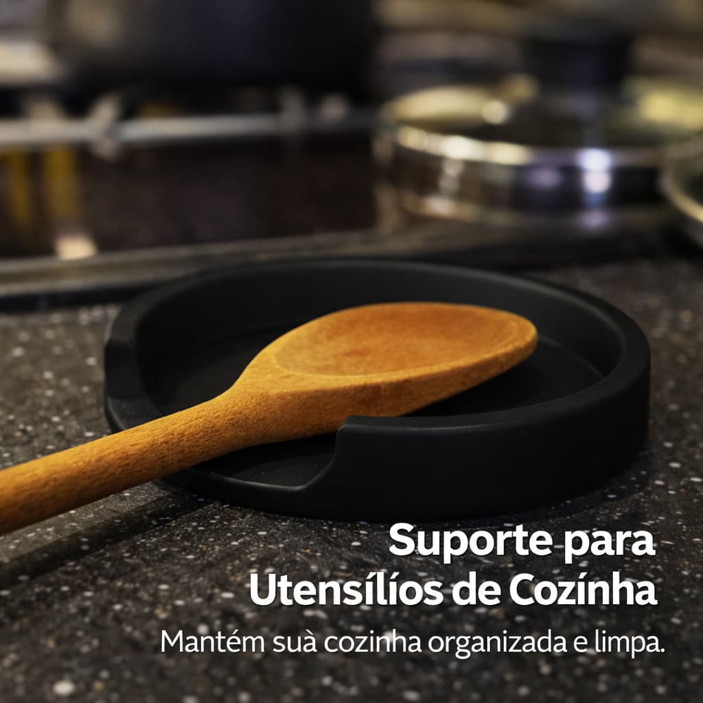 Suporte para Utensílios de Cozinha
