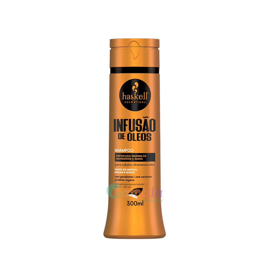 Haskell Shampoo Infusão de Òleos Nutriçao 300ml