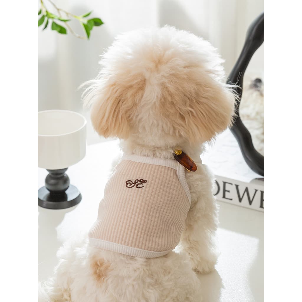 Animal de estimação verão bonito pequeno estilingue roupas pequeno cão Teddy Bichon Yorkshire filhote de cachorro gato v