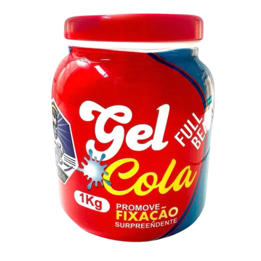Gel Cola Modelador Santo Barbudo para Fixação Capilar 1kg