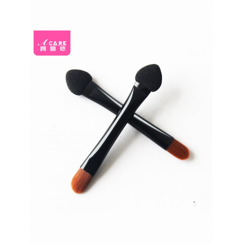 Pincel de sombra de olho/dupla cabeça B1zoq001-pincel de maquiagem pincel labial maquiagem Mini pincel de manchas detalh
