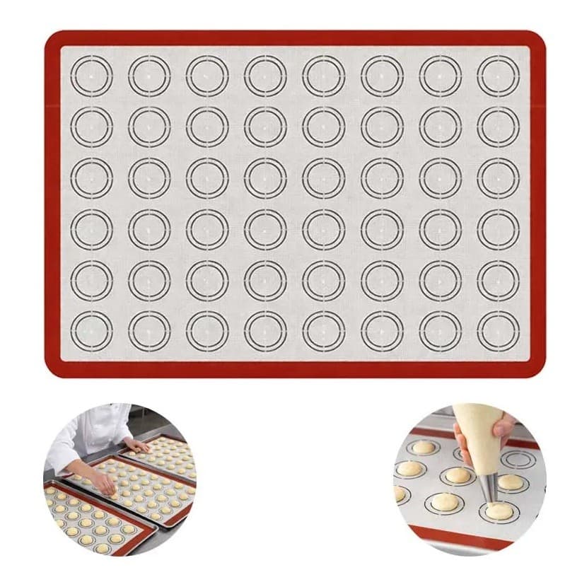 Tapete Silicone Antiaderente P/ Forno Fibra De Vidro 60x40cm Frigopro
