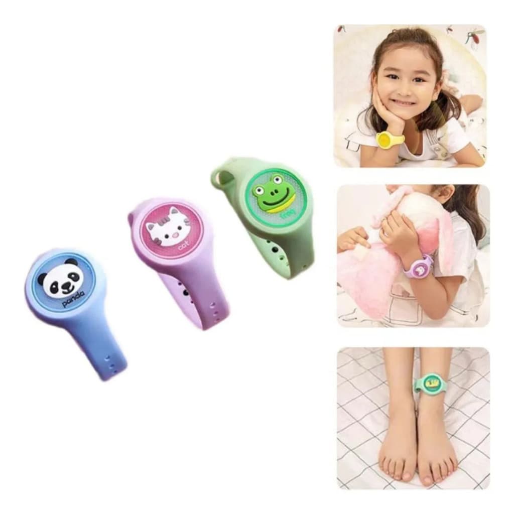 Pulseira Repelente Meninas Desenhos Infantil Criança