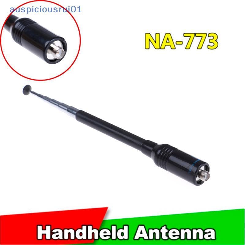 Antena Portátil De Banda Dupla nagoya na-773 sma-f uv-5r 5re b5 b6 Rádio Bidirecional Novo