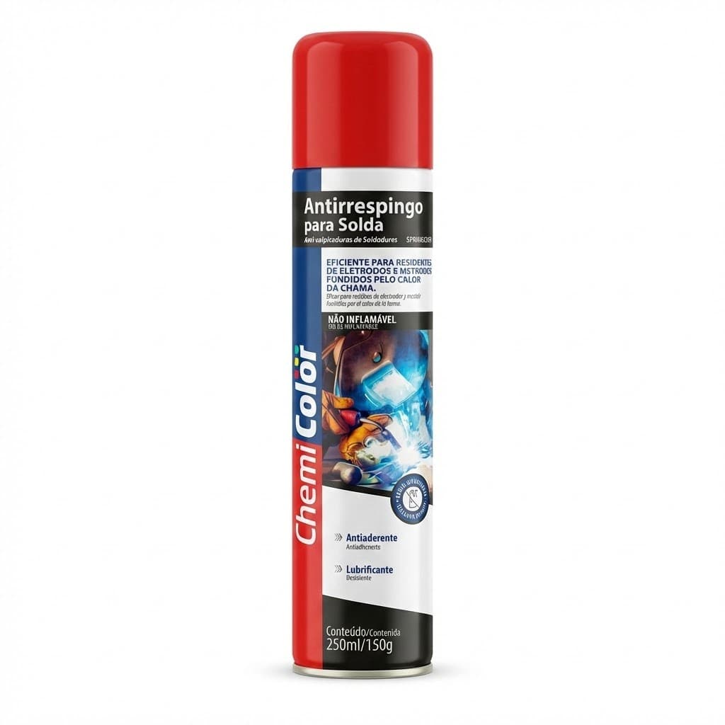 Spray Antirrespingo Solda C/ Silicone 250ml Chemicolor