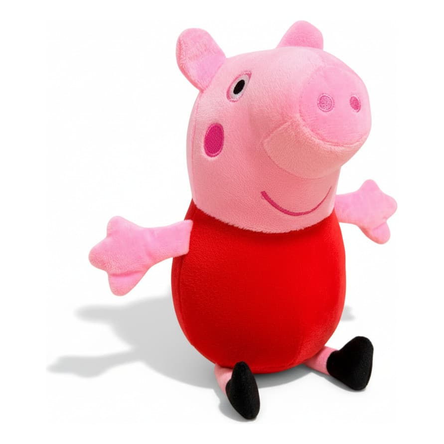 Urso de Pelucia Peppa Pig Ou George Pig 25cm Macio Envio Imediato