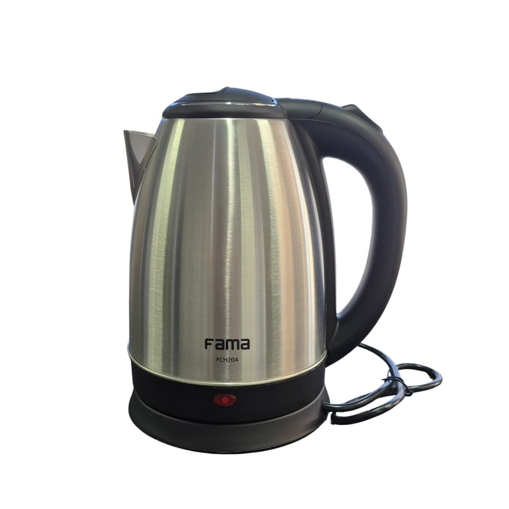 Chaleira Elétrica Fama FCH20A Inox 2 Litros eficiente 1000W