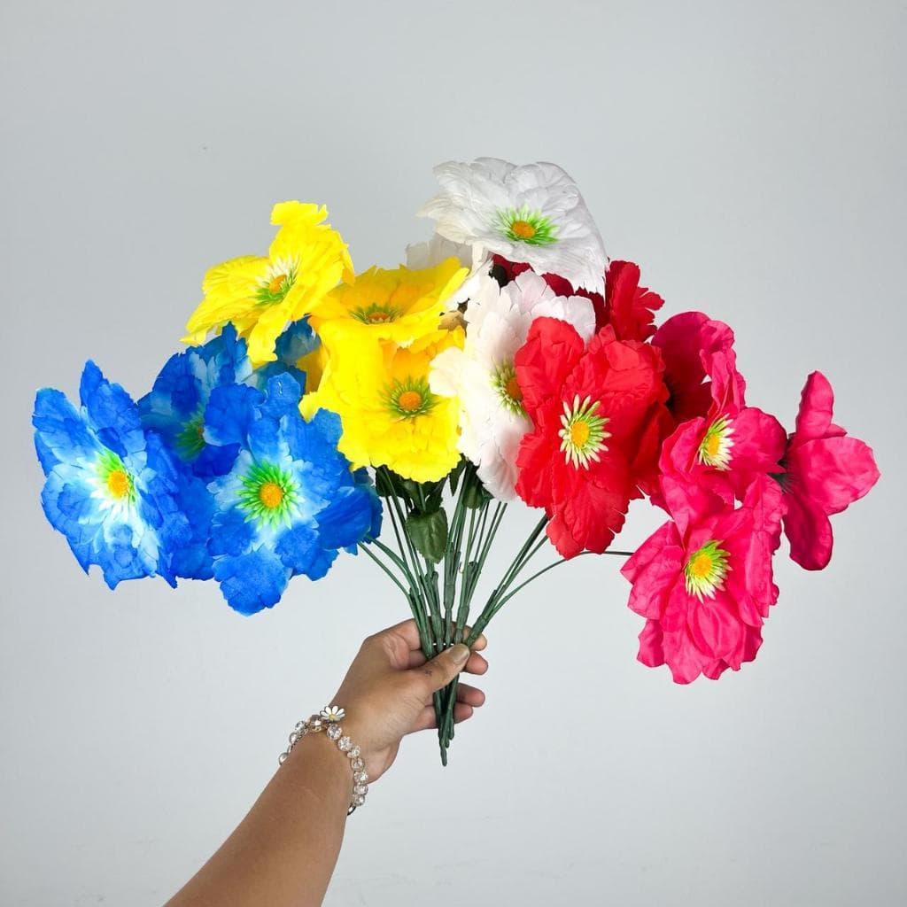 Gerbera Flores Artificial Diversas Cores Decoração Decorar Casa Casamento Jardim Arranjo - YNH800899