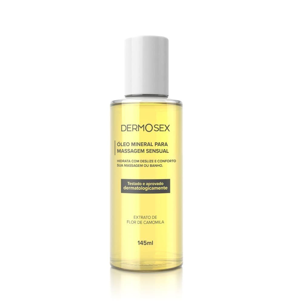Óleo Mineral para Massagem Sensual Dermosex - 145ml