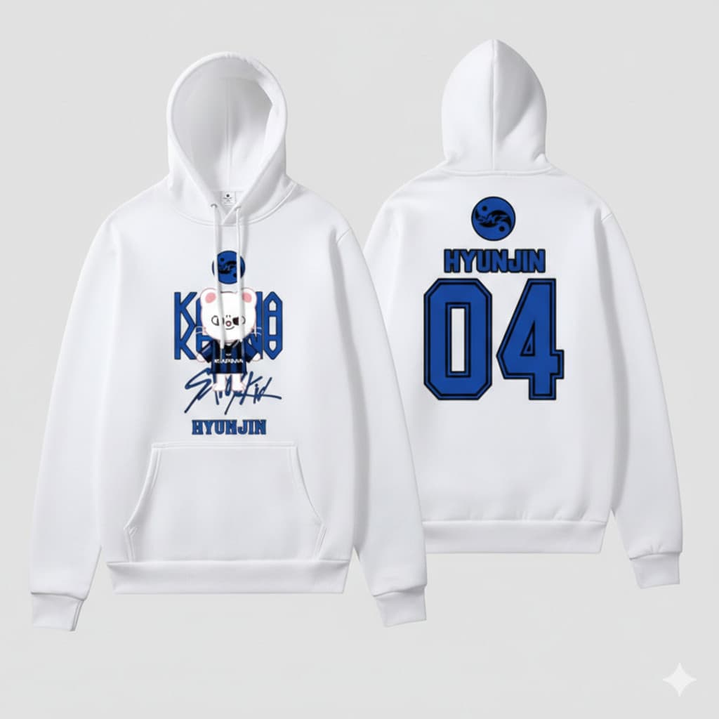 Moletom Blusa de Frio Canguru Manga Longa Unissex Stray Kids Karma Lançamento Outono Inverno Envio Rápido