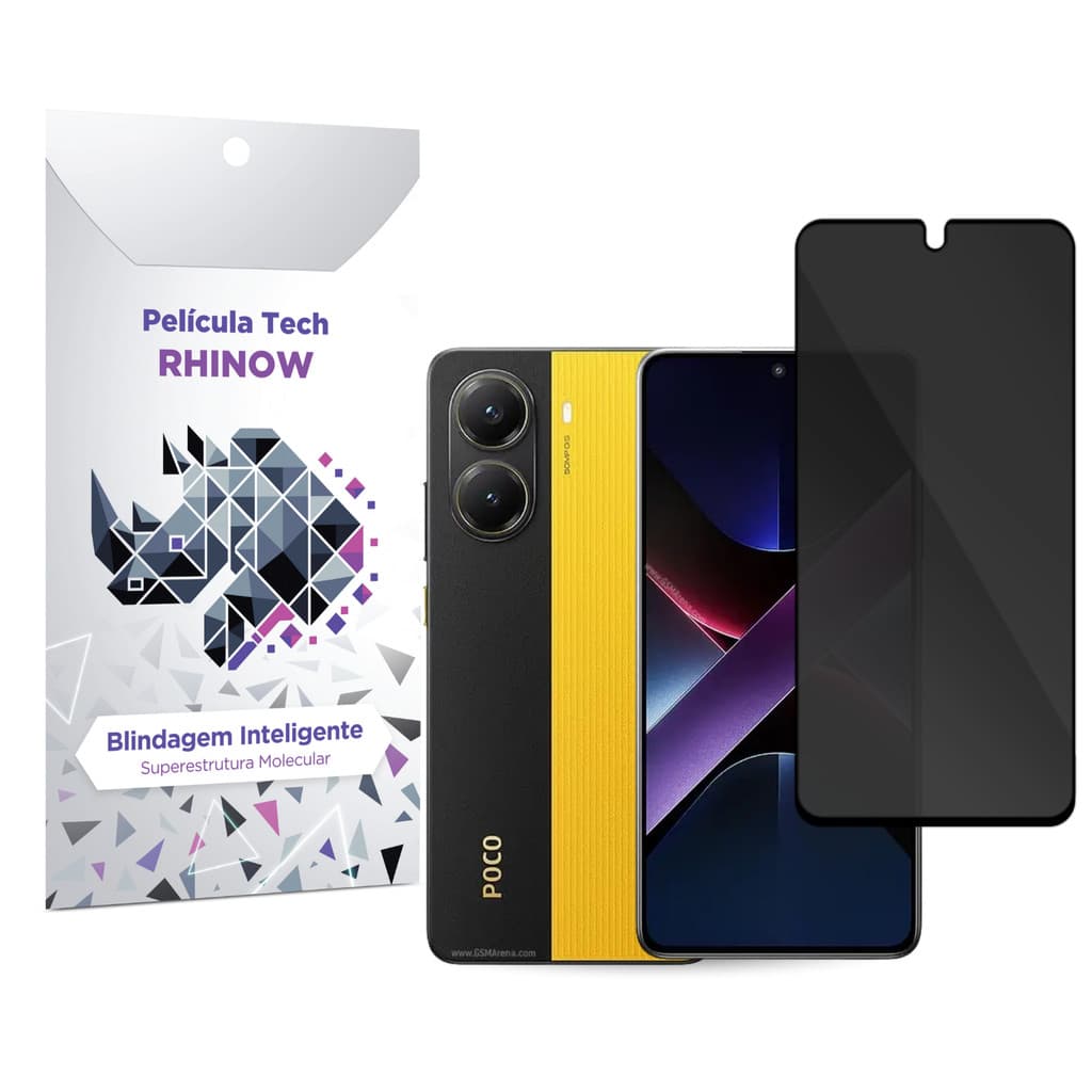 Película de Privacidade Tech para Poco X7 Pro - Rhinow