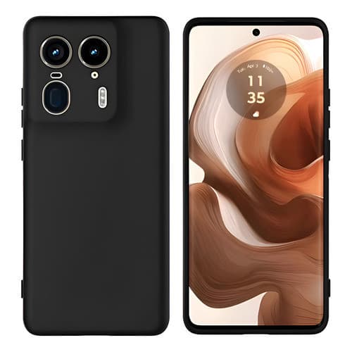Capa Capinha Silicone Aveludada Para Moto Edge 50 Ultra
