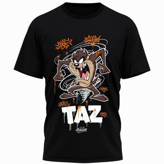 Camiseta Taz Mania Estampada–Camisa Divertida Unissex, 100% Algodão, Confortável e Estilosa