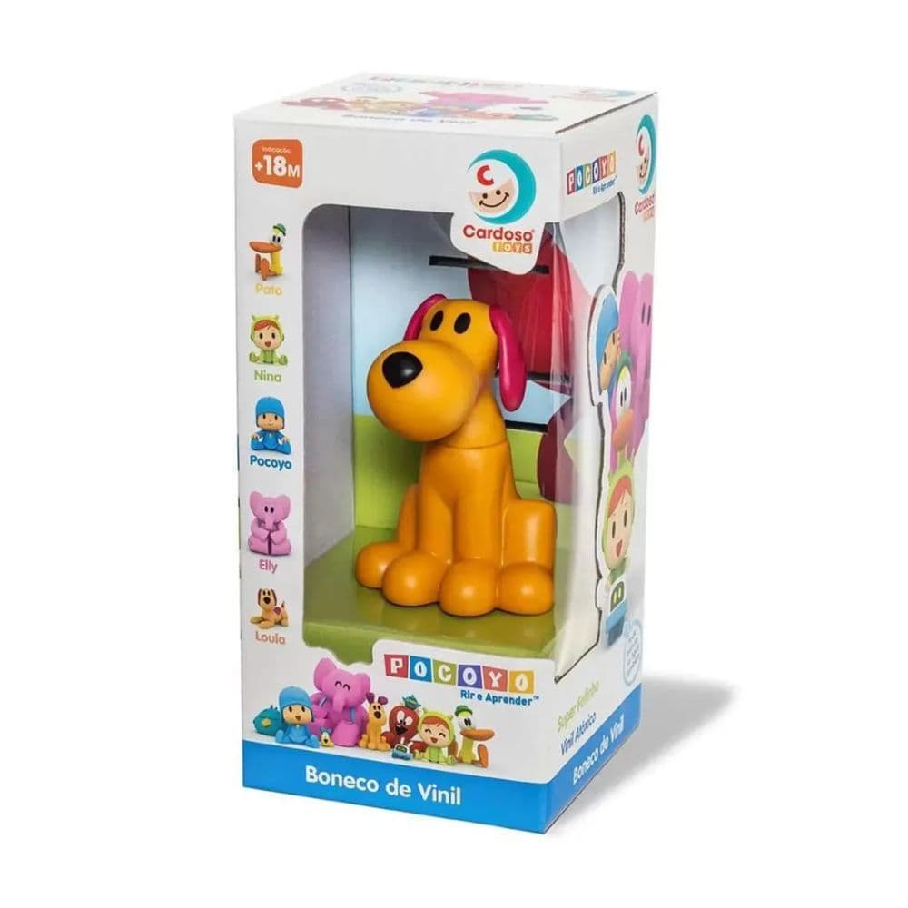 Boneco de Vinil Loula Pocoyo Cardoso Toys