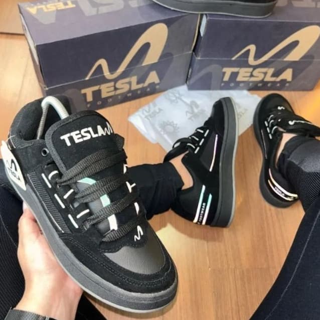 tênis tesla coil unissex masculino feminino casual ,esportivo, skatista confortável ,durável ótima qualidade .