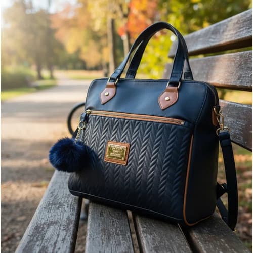 bolsa feminina metalasse artesanal premium trabalho passeio estilo luxo alça de mão e de ombro