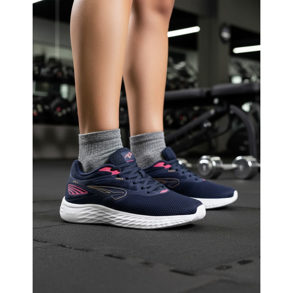 Tênis Rainha Drive 3  Feminino +leve Academia Caminhada