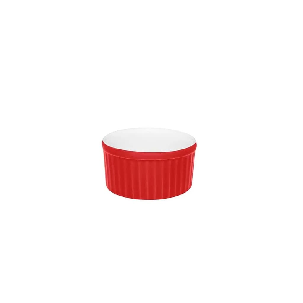 Tigela Ramequim 10x5cm 180ml Oxford Porcelanas Vermelho