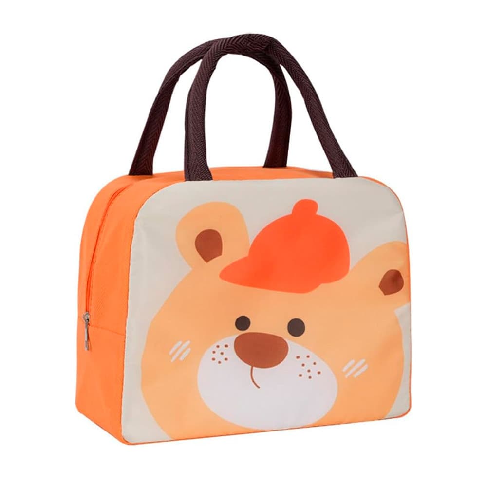 Bolsa Térmica Ursinho Laranja 4,2L Domni